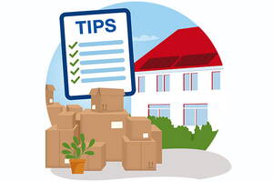 10 Tips voor inpakken en verhuizen naar een nieuw huis
